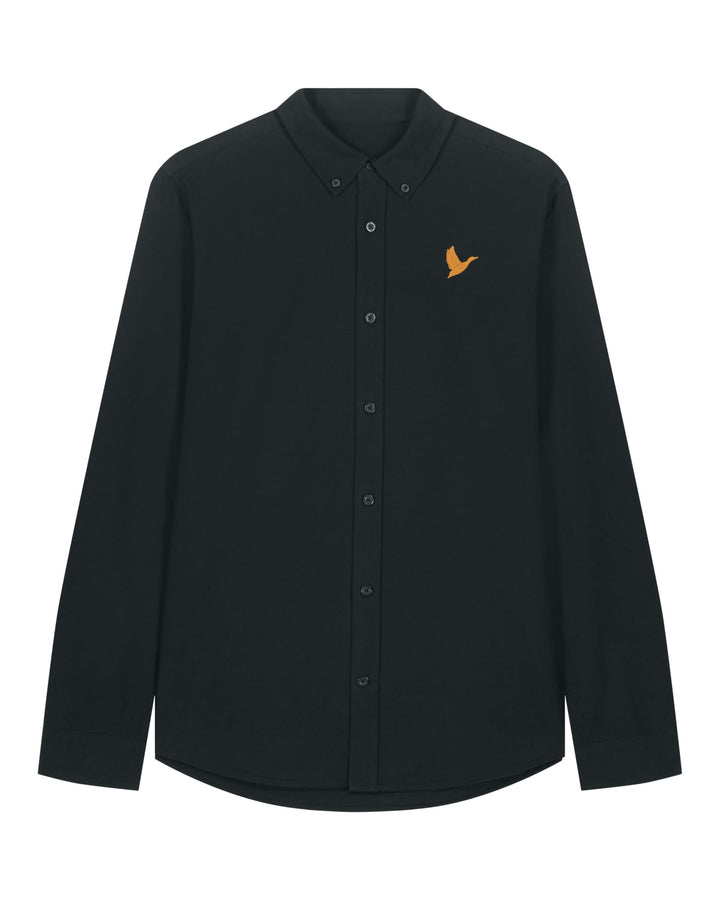 Oxford Hemd Herren - Ente gold