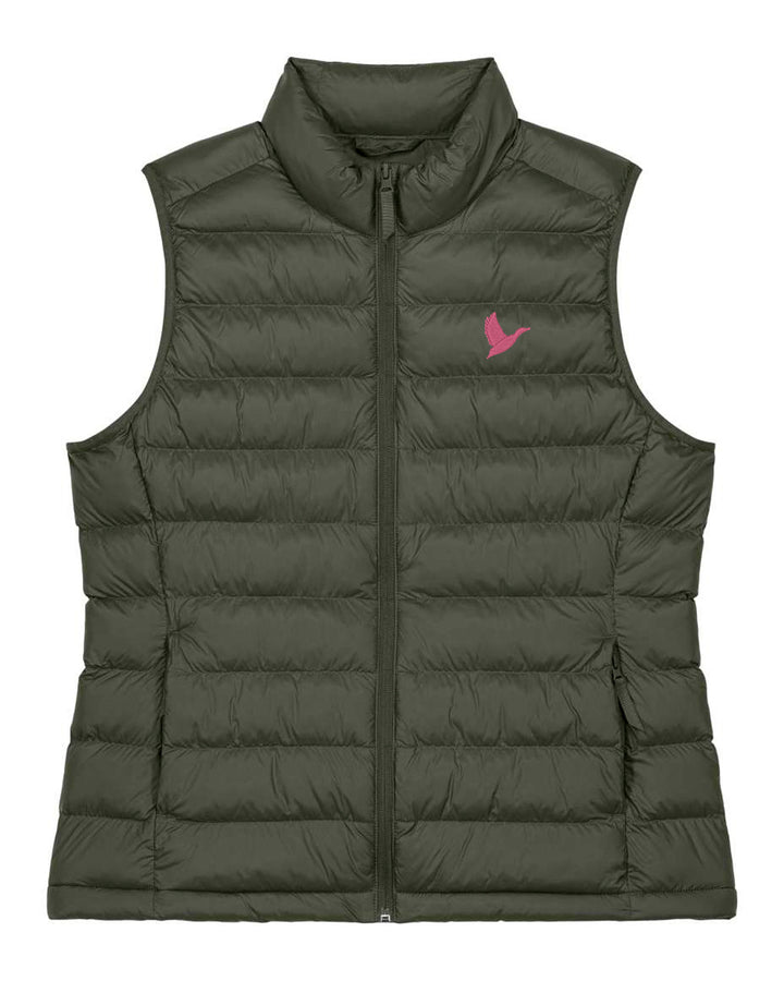 Daunenweste Damen - Ente pink