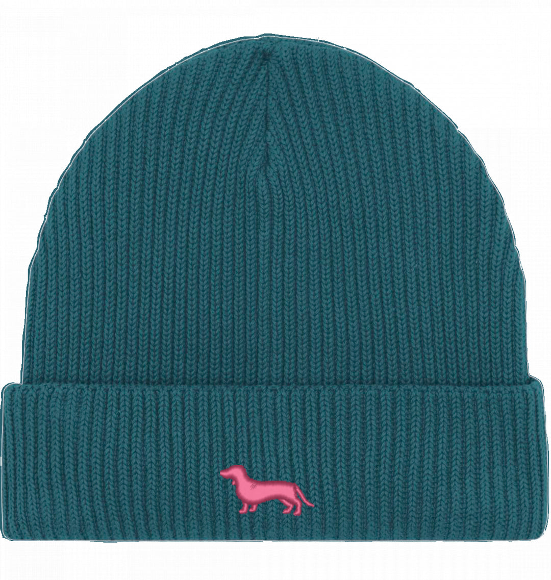 Fisherman Beanie organic - Dackel pink