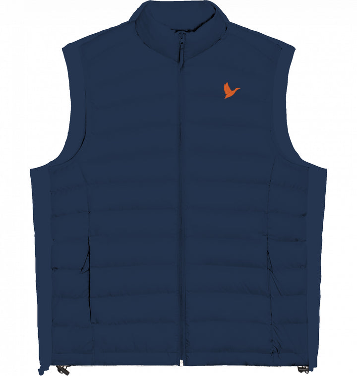 Let me fly Orange- Damen Daunenweste Organic