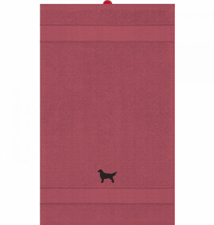 Flat love - Gästehandtuch