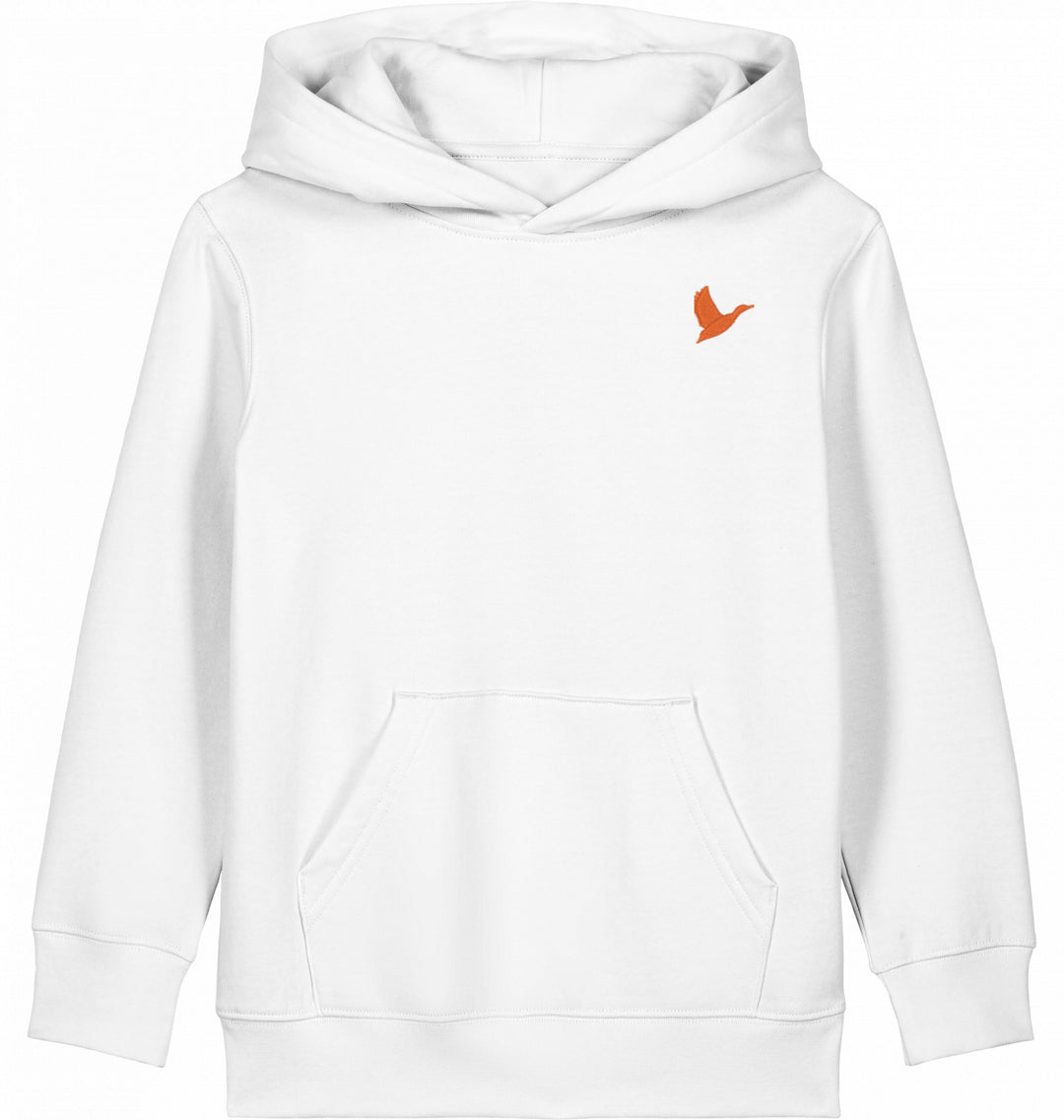 LET ME FLY Orange - Kids Organic Hoodie