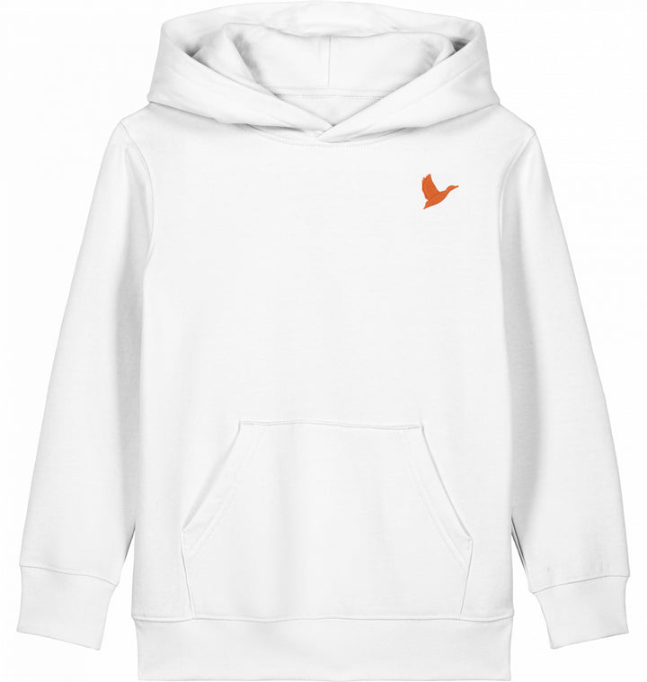 LET ME FLY Orange - Kids Organic Hoodie