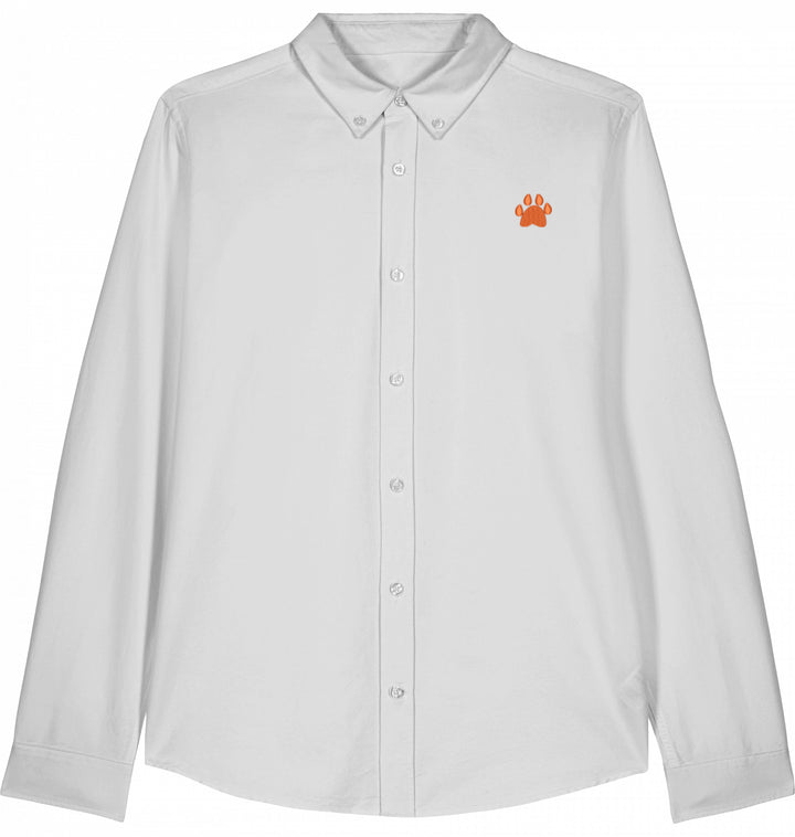 Paw Love - Damen Oxford Shirt Organic