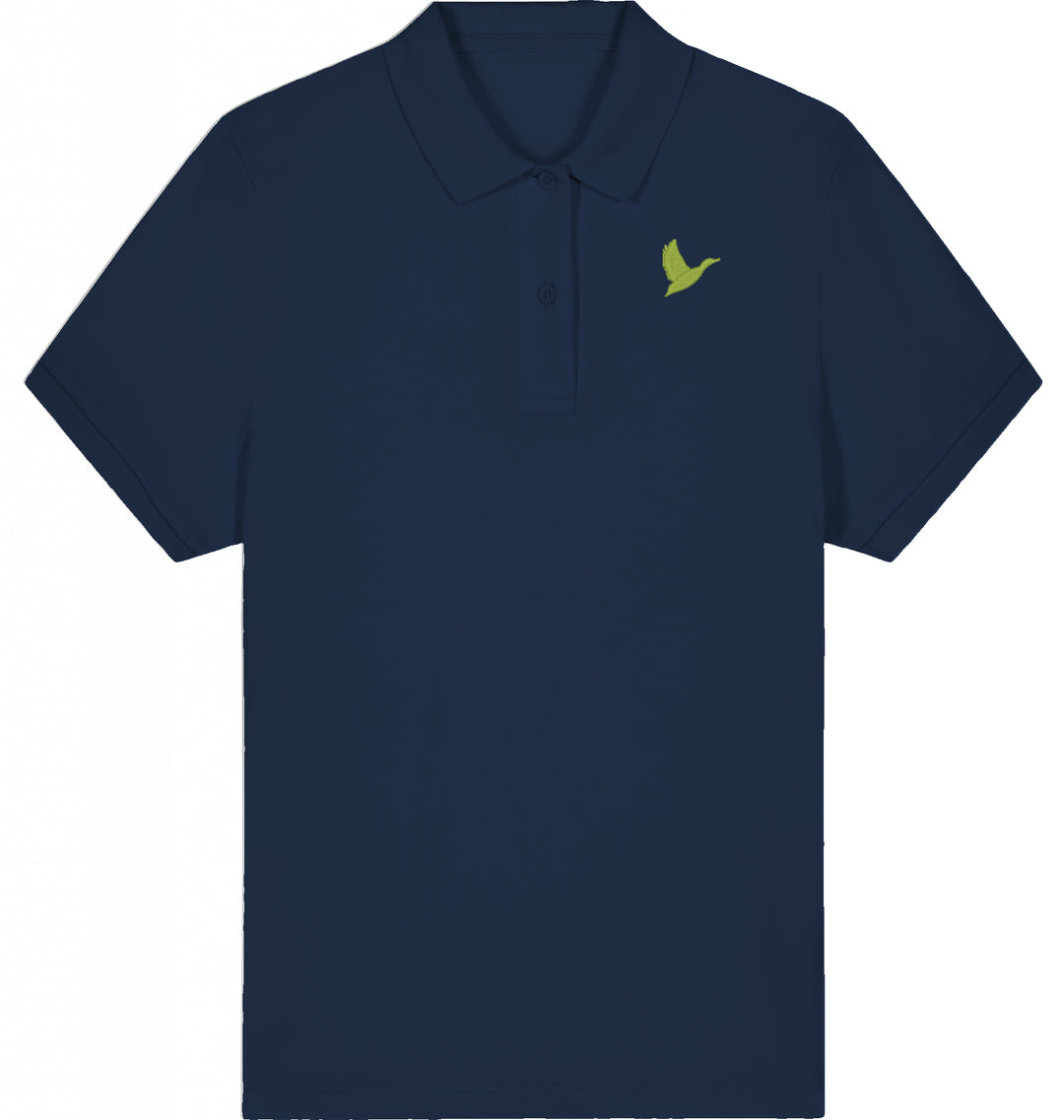 Polo Shirt Damen Organic Ente grün