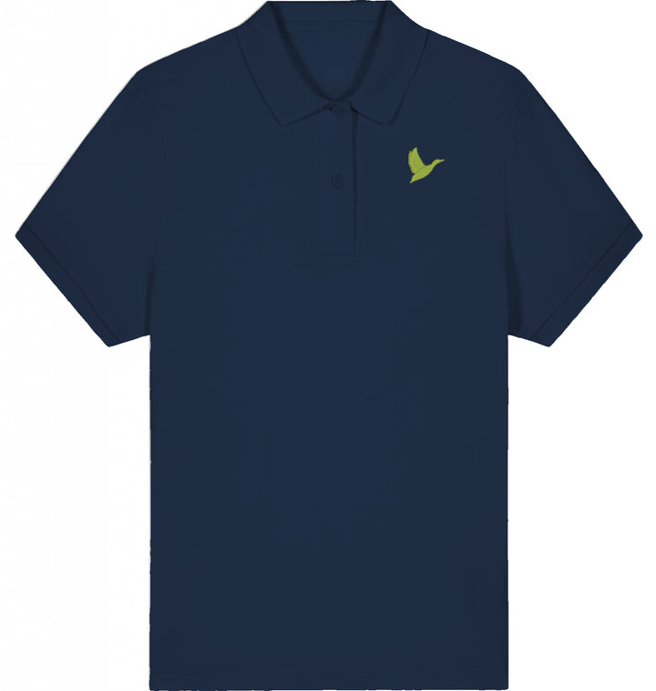 Polo Shirt Damen Organic Ente grün
