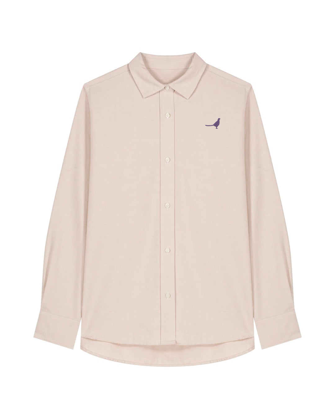 Oxford Bluse Damen - Fasan lila