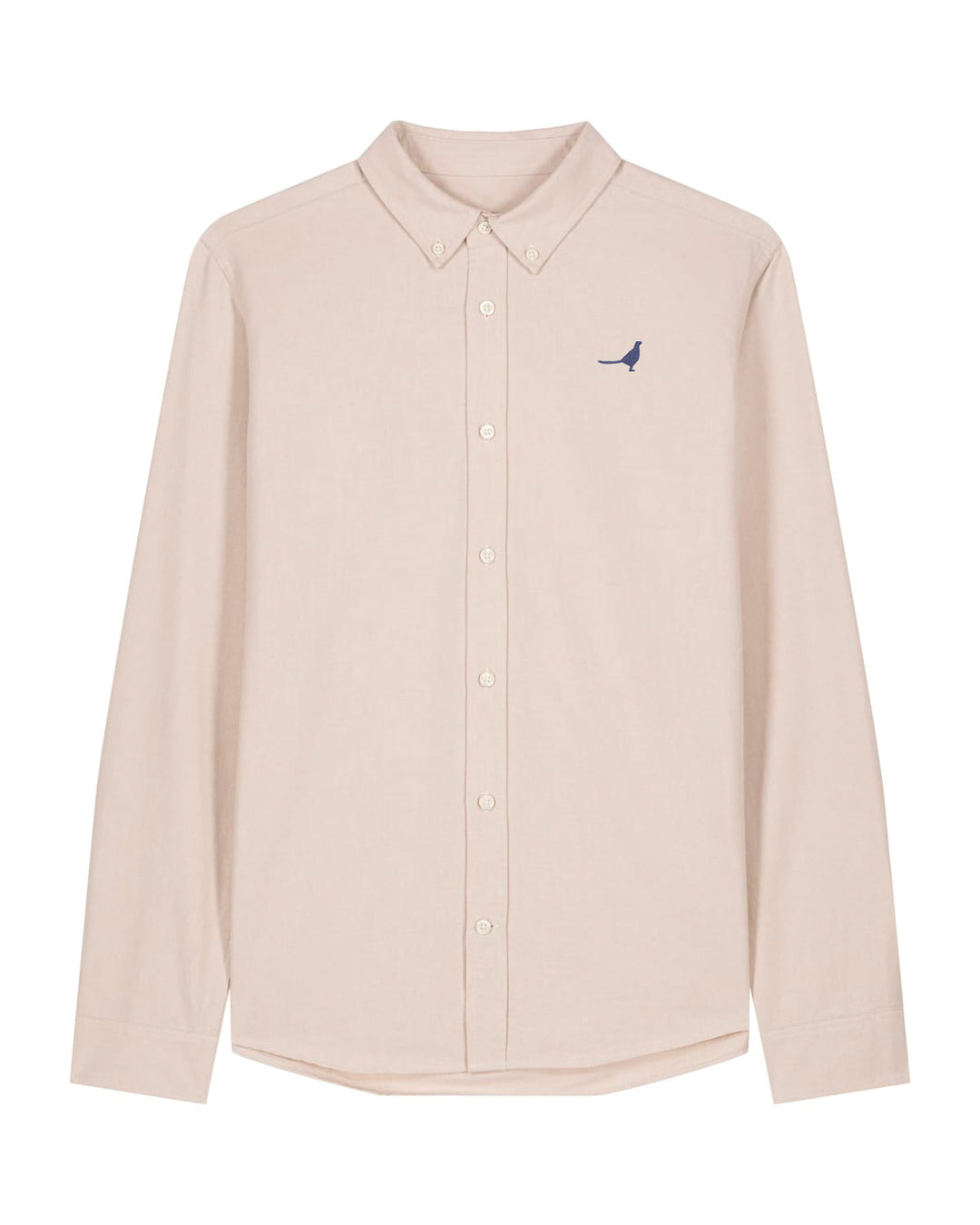 Oxford Hemd Herren - Fasan blau