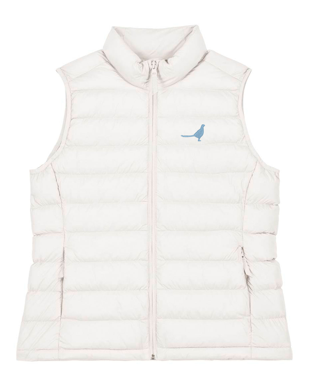 Daunenweste Damen - Fasan blau