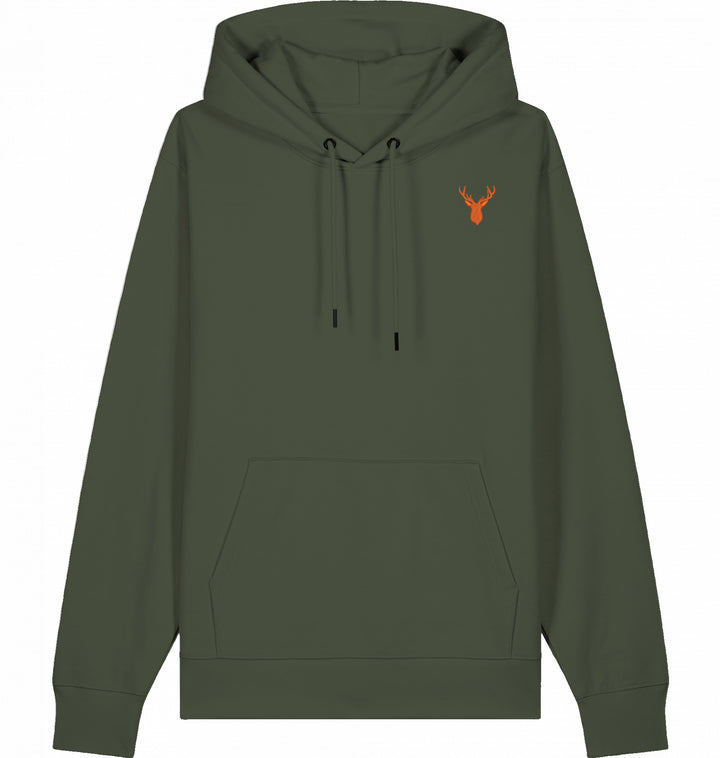 Wild Majesty Orange - Organic Hoodie