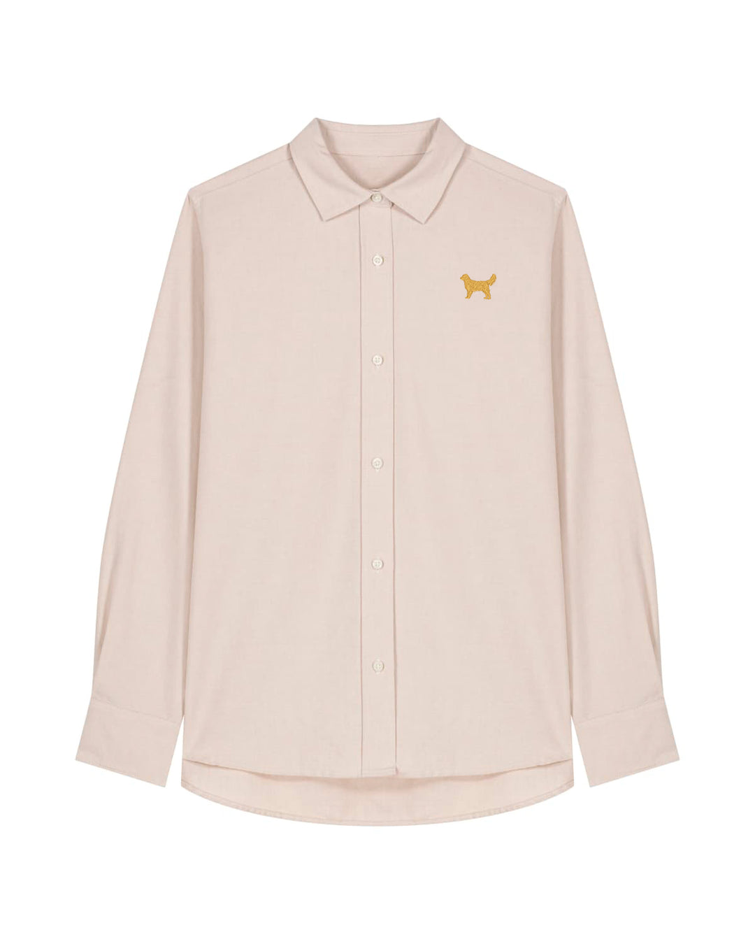 Oxford Bluse Damen - Golden Retriever gold