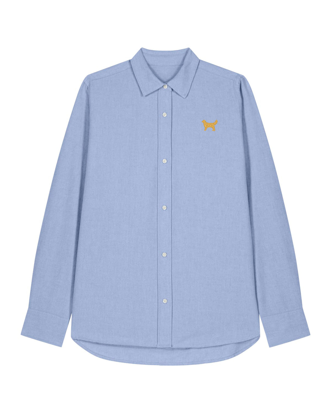 Oxford Bluse Damen - Golden Retriever gold