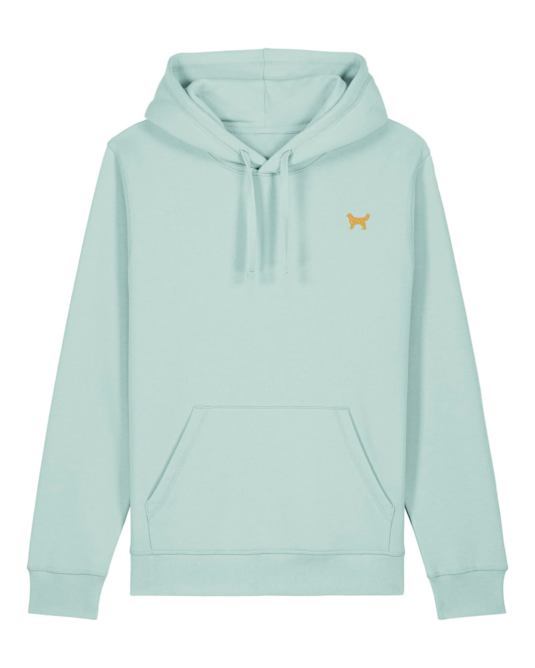 Hoodie Damen Organic Golden Retriever gold