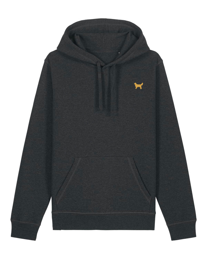 Hoodie Damen Organic Golden Retriever gold