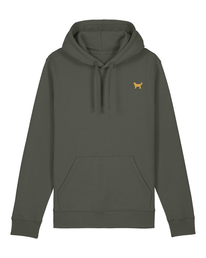 Hoodie Damen Organic Golden Retriever gold