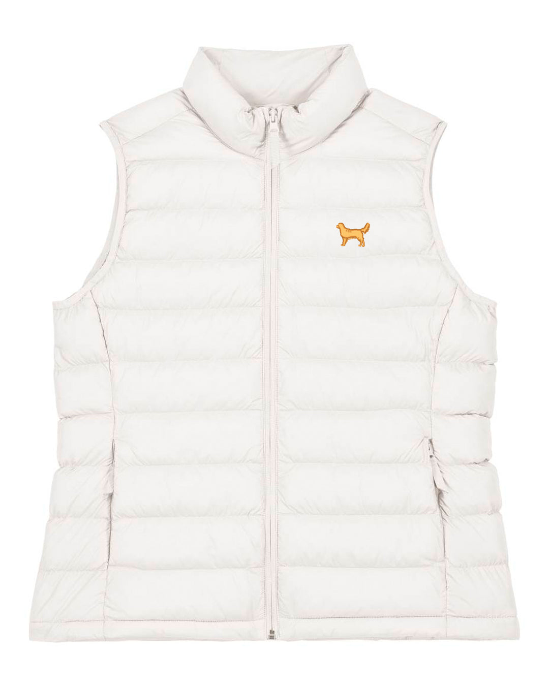 Daunenweste Damen - Golden gold