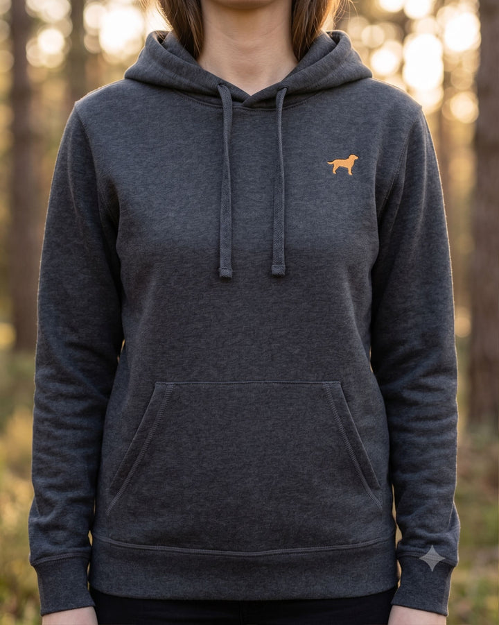 Hoodie Damen Organic Labrador gelb