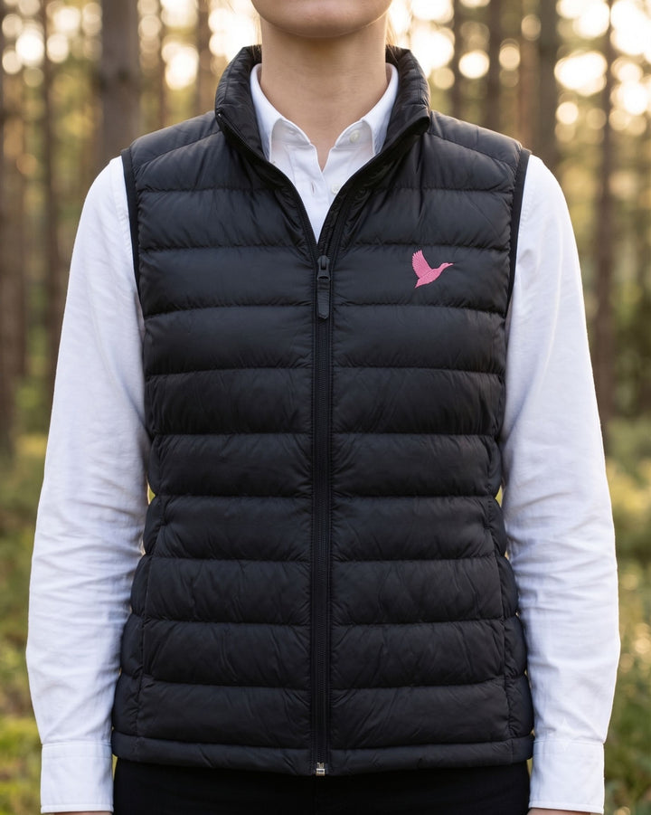 Daunenweste Damen - Ente pink