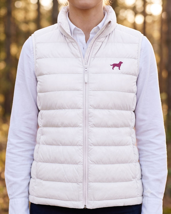 Daunenweste Damen - Labrador pink