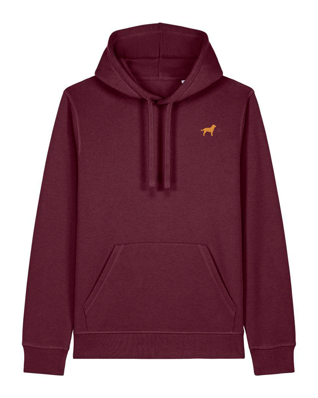 Hoodie Damen Organic Labrador gelb
