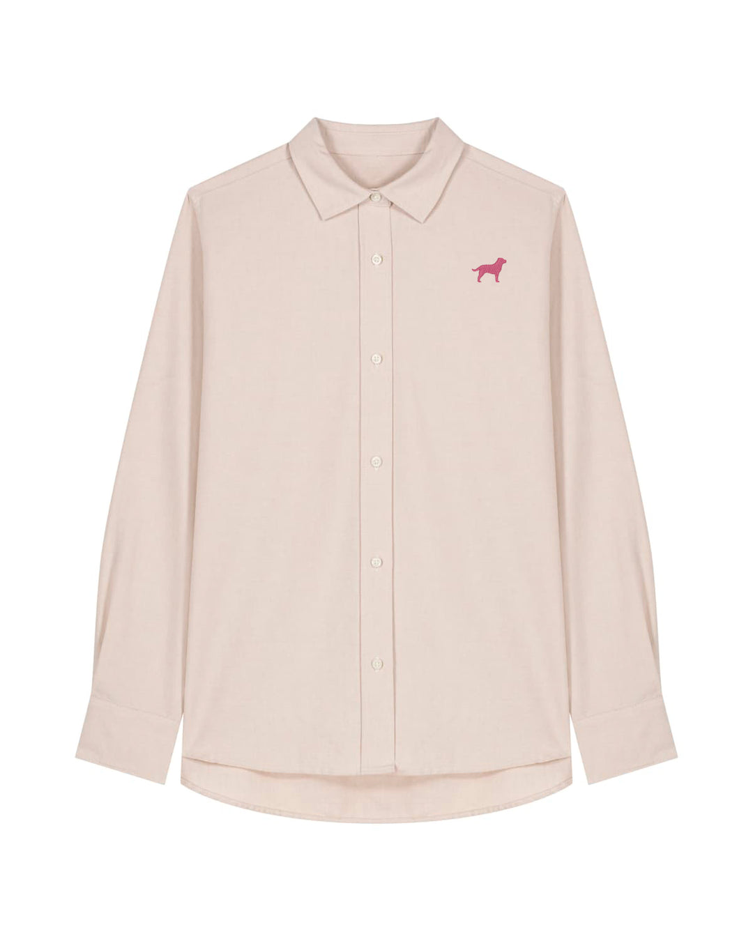 Oxford Bluse Damen - Labrador pink