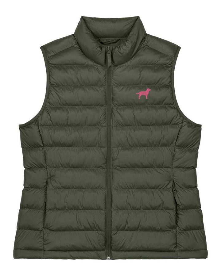 Daunenweste Damen - Labrador pink