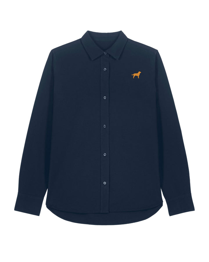 Labrador Orange - Damen Oxford Hemd