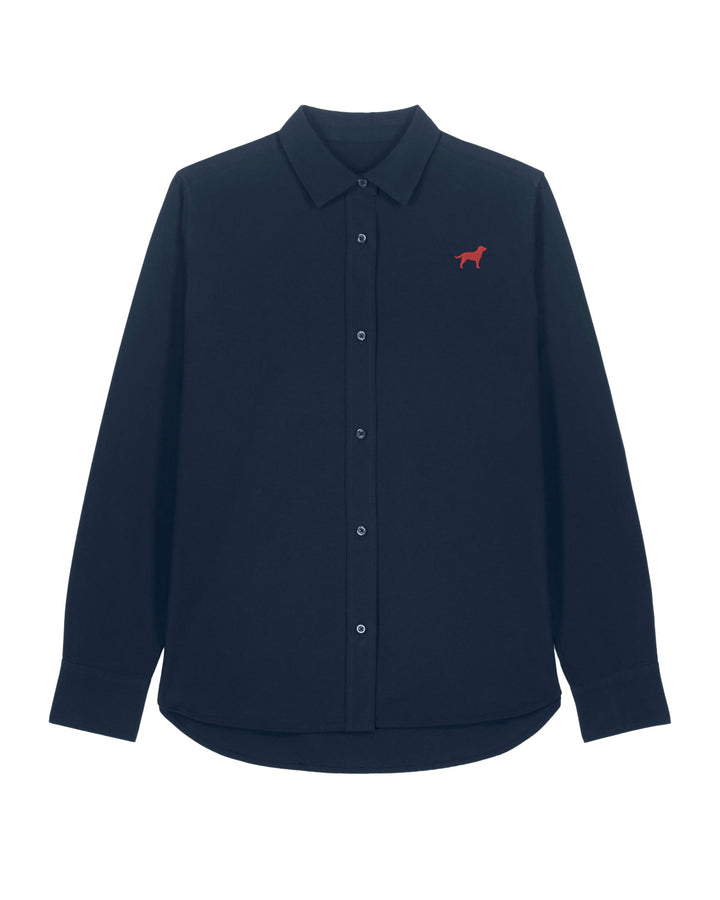 Labrador Rot - Damen Oxford Hemd