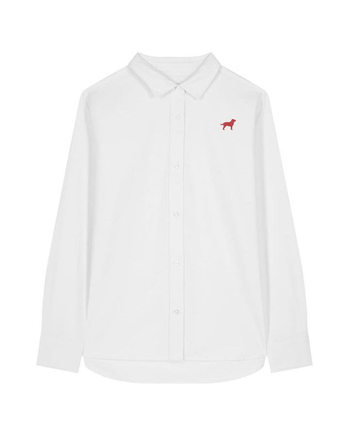Labrador Rot - Damen Oxford Hemd