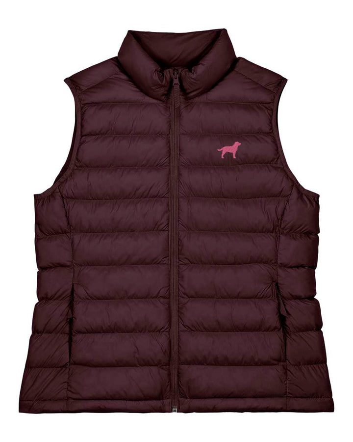 Daunenweste Damen - Labrador pink