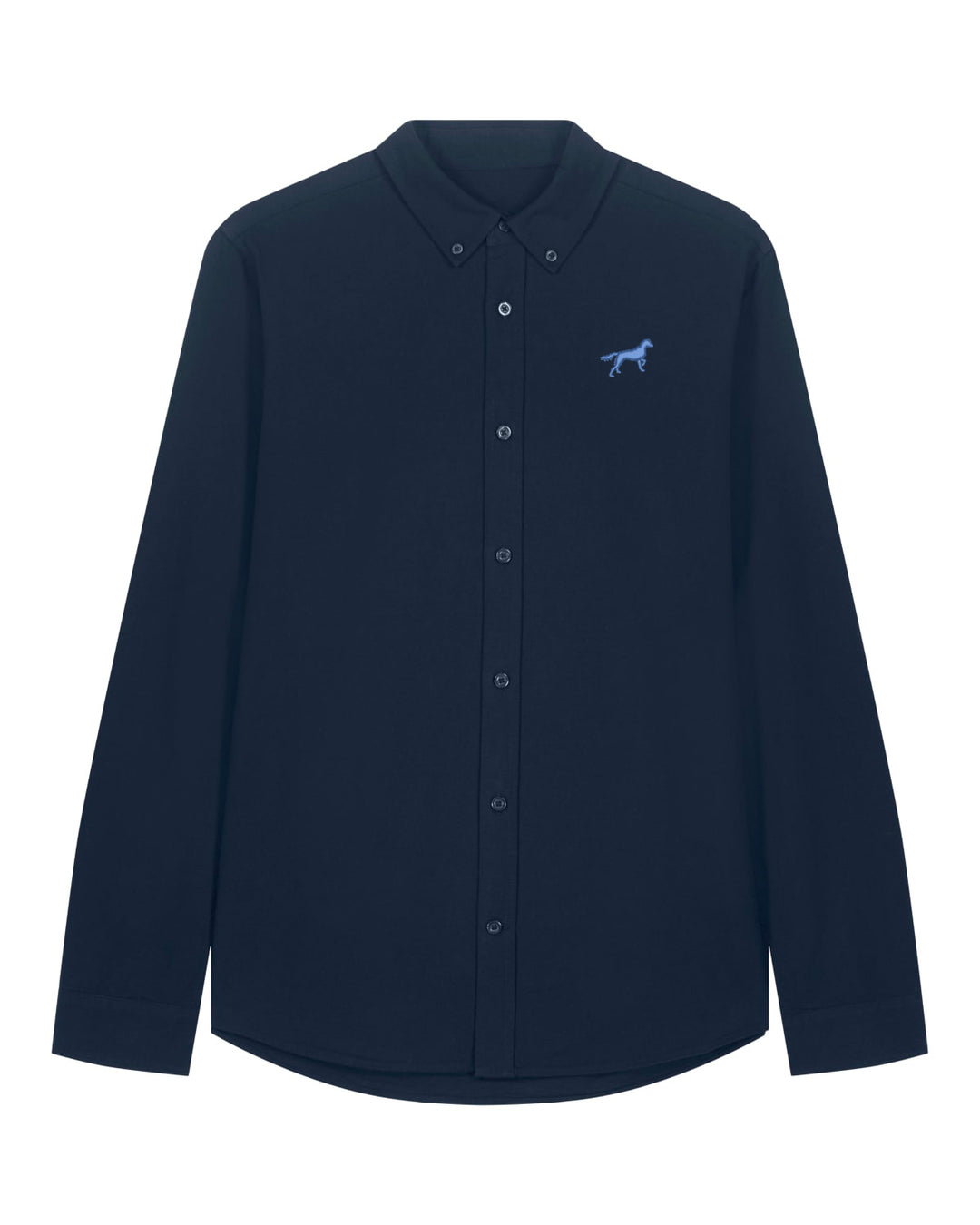 Oxford Hemd Herren - Münsterländer blau